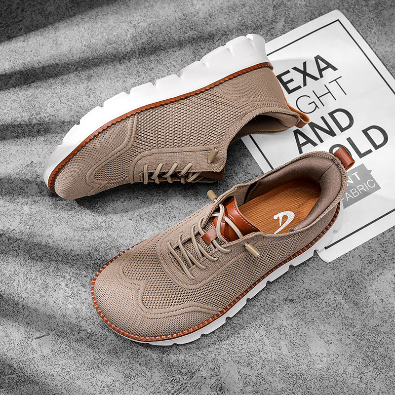 Men'S Fashion Box - Stylish Men Wide Box Shoes Barefoot