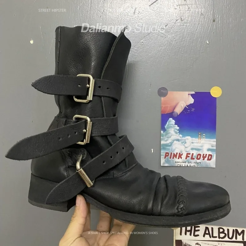Fashion Men's Genuine Leather  - Mens Fashion Vintage recension och pris