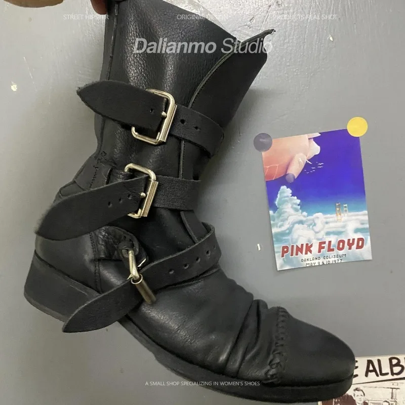 Fashion Men's Genuine Leather  - Mens Fashion Vintage recension och pris