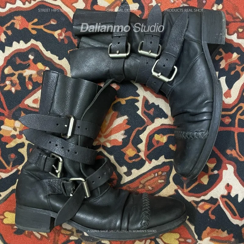 Fashion Men's Genuine Leather  - Mens Fashion Vintage recension och pris