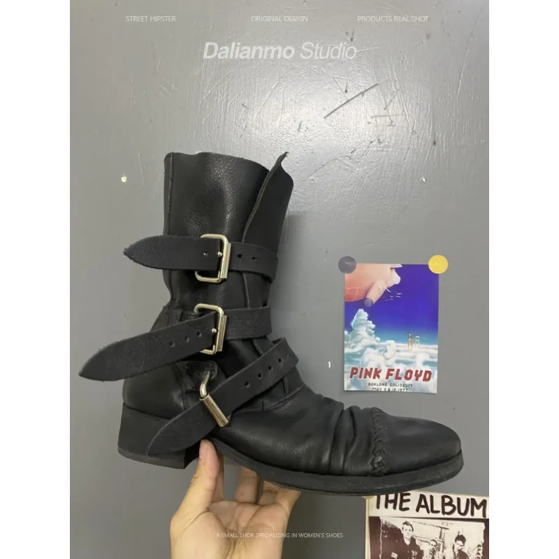Fashion Men's Genuine Leather  - Mens Fashion Vintage recension och pris