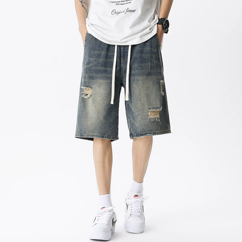 Summer Thin Denim Shorts Men's - Men Fashion Jeans recension och pris