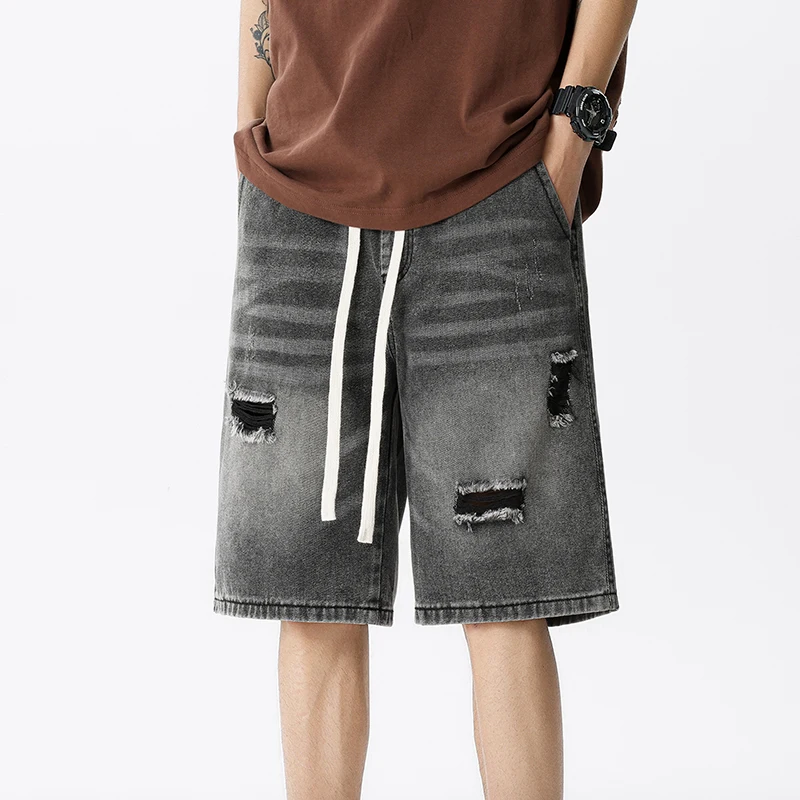Summer Thin Denim Shorts Men's - Men Fashion Jeans recension och pris