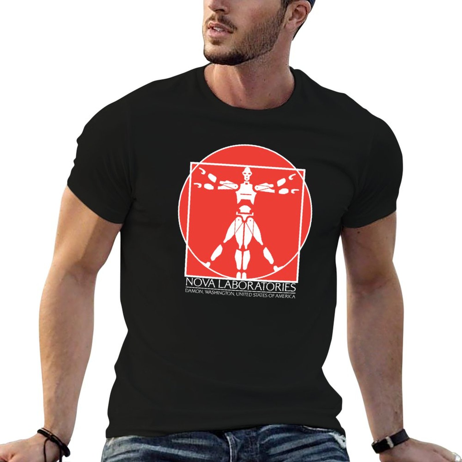 Nova Laboratories Text 02 T-Sh - Men'S Fashion Nova Shirts recension och pris