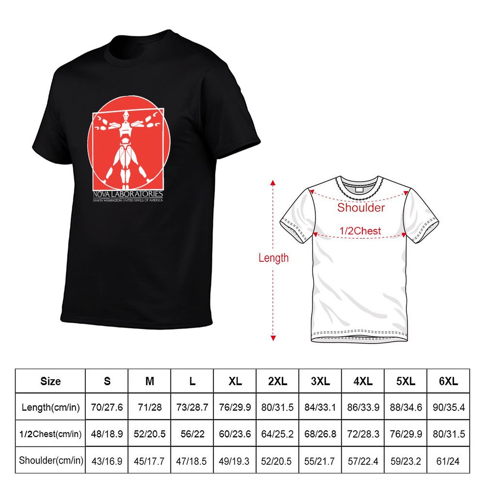 Nova Laboratories Text 02 T-Sh - Men'S Fashion Nova Shirts recension och pris