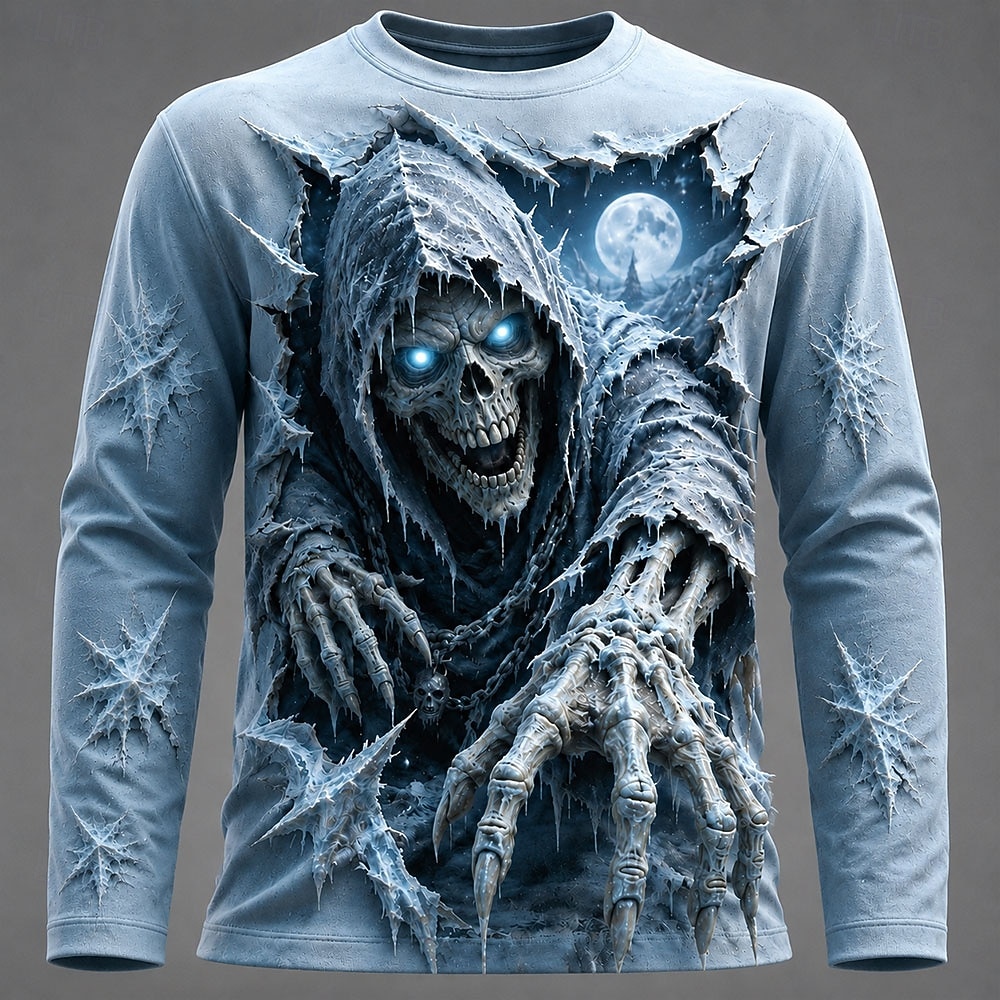 Halloween Men 3D Graphic Print - Men Fashion Upper recension och pris