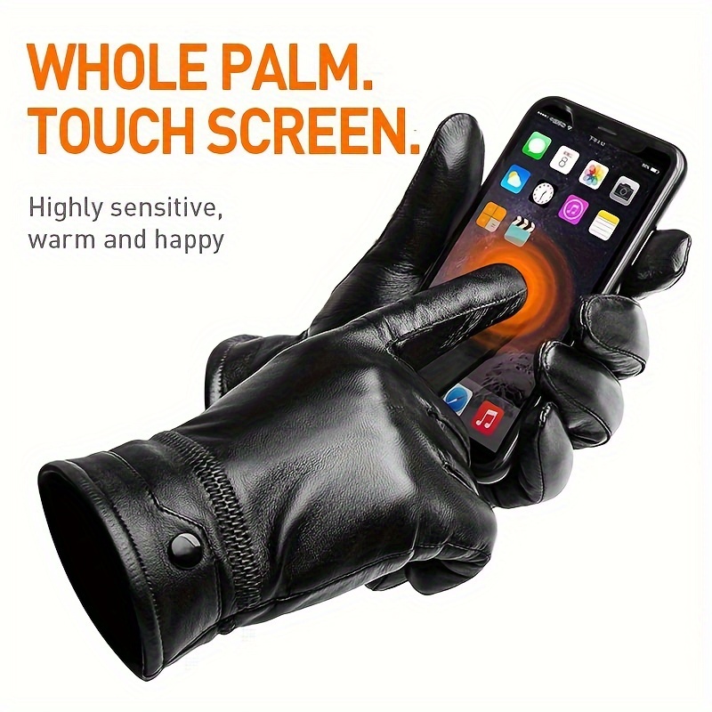BISON DENIM Genuine Sheepskin  - Driving Gloves Leather recension och pris