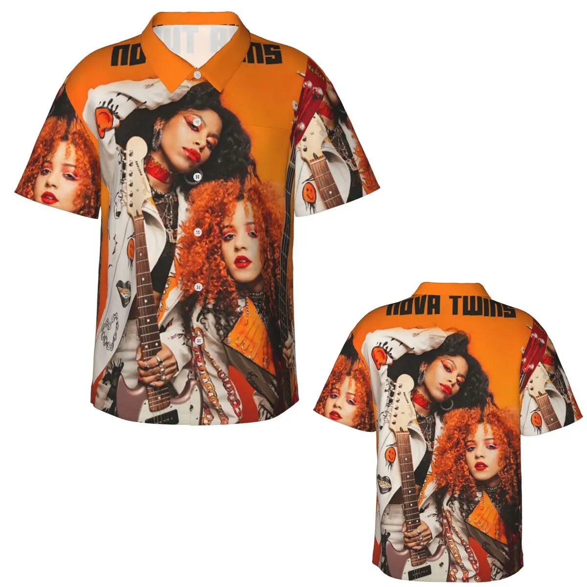 Nova Twins Hawaiian Shirts Fas - Men'S Fashion Nova Shirts recension och pris