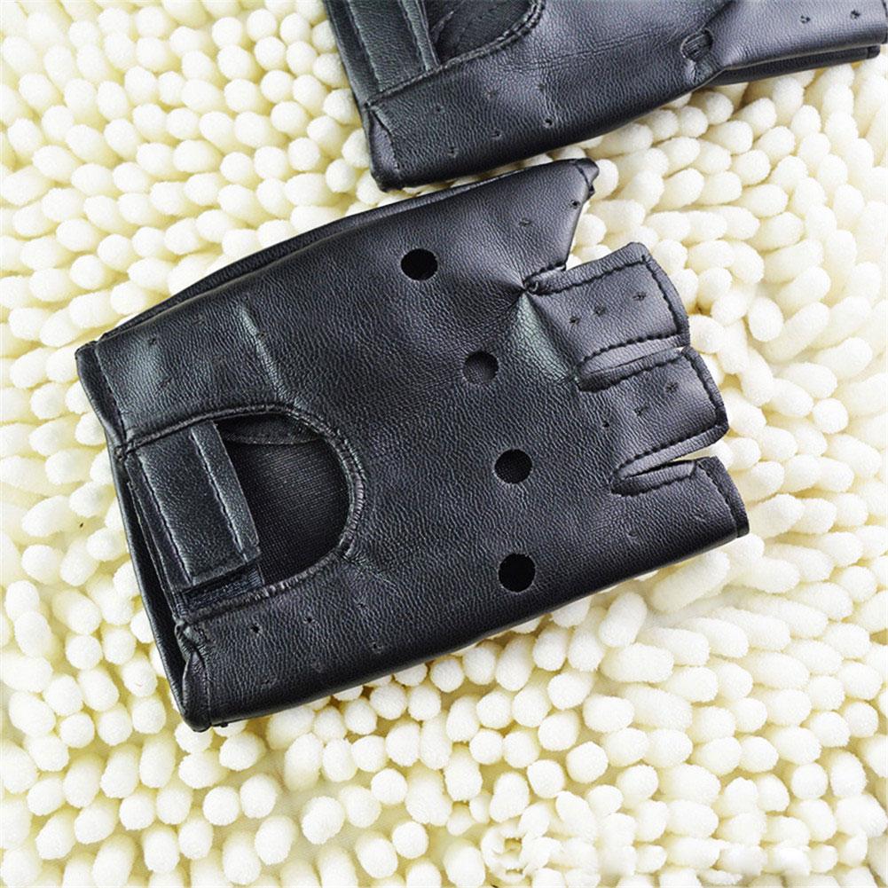 Unisex Half-Finger Gloves Thea - Driving Gloves Leather recension och pris