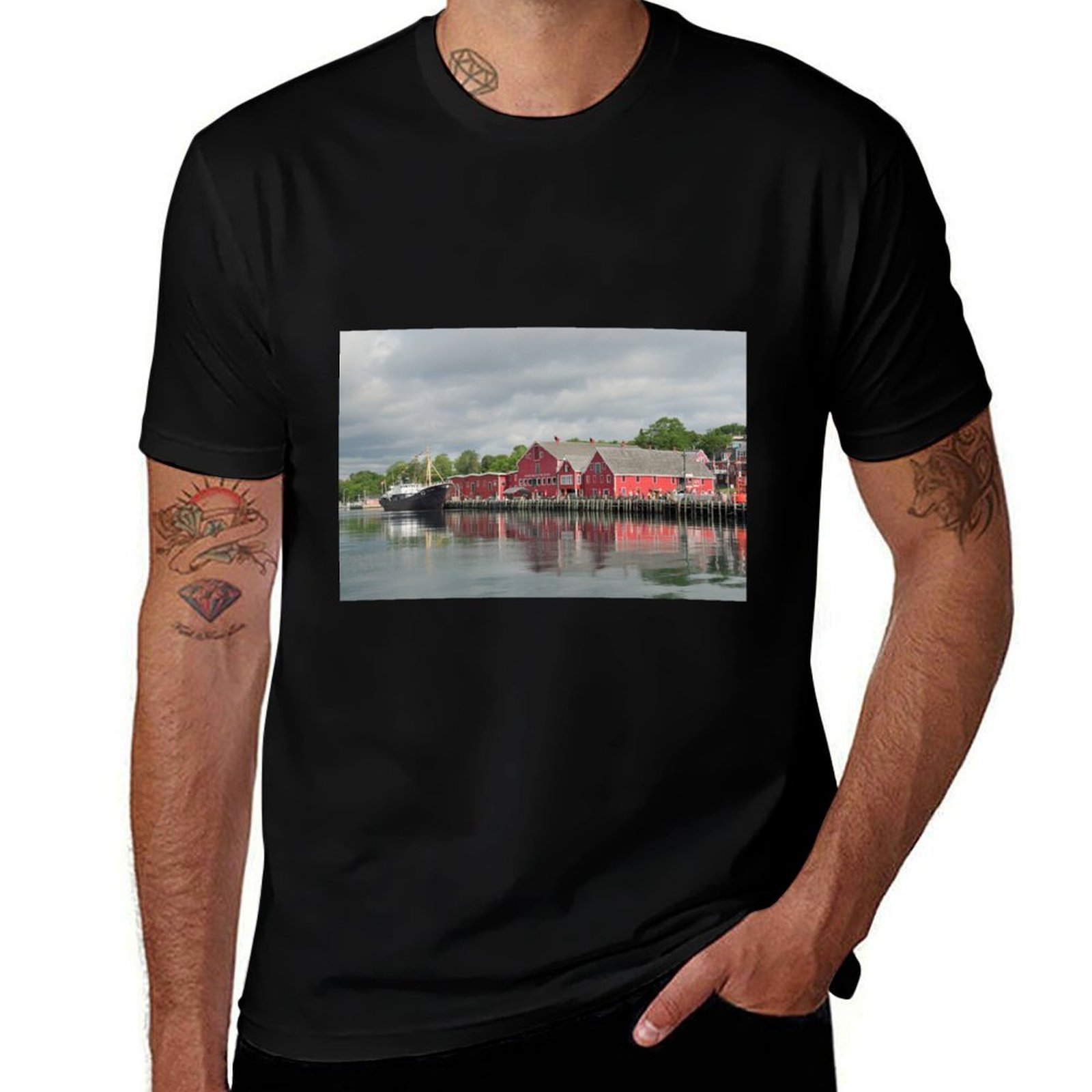 Town of Lunenburg, Nova Scotia - Men'S Fashion Nova Shirts recension och pris