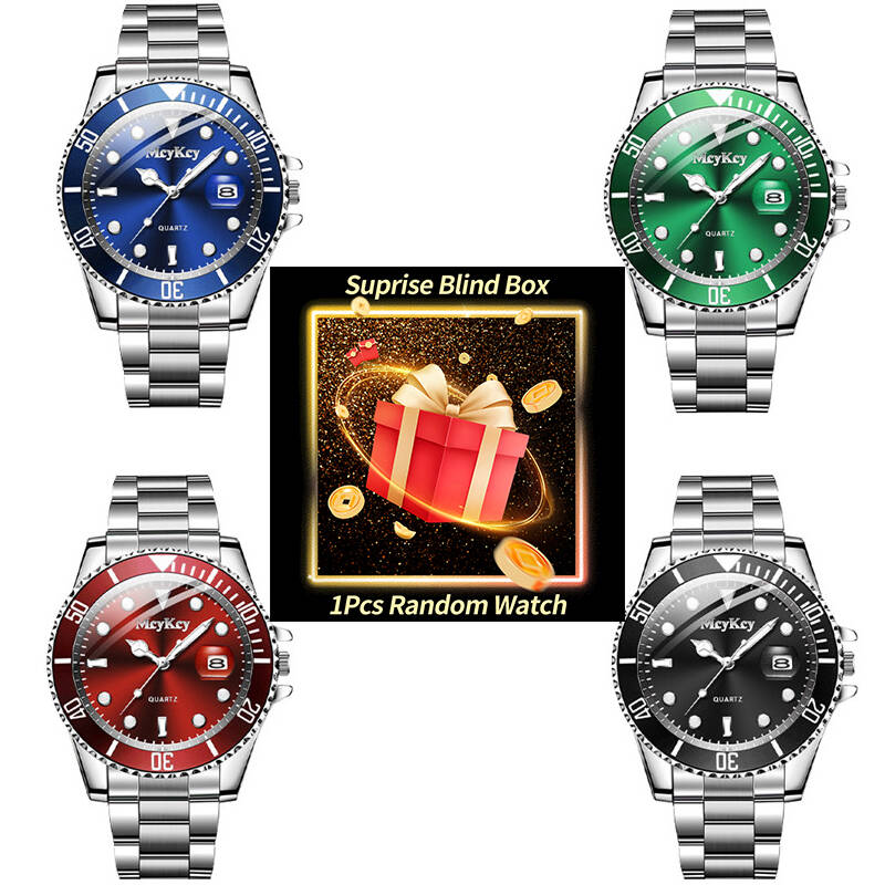 1PC Surprise Mystery Watch Bli - Men'S Fashion Box recension och pris