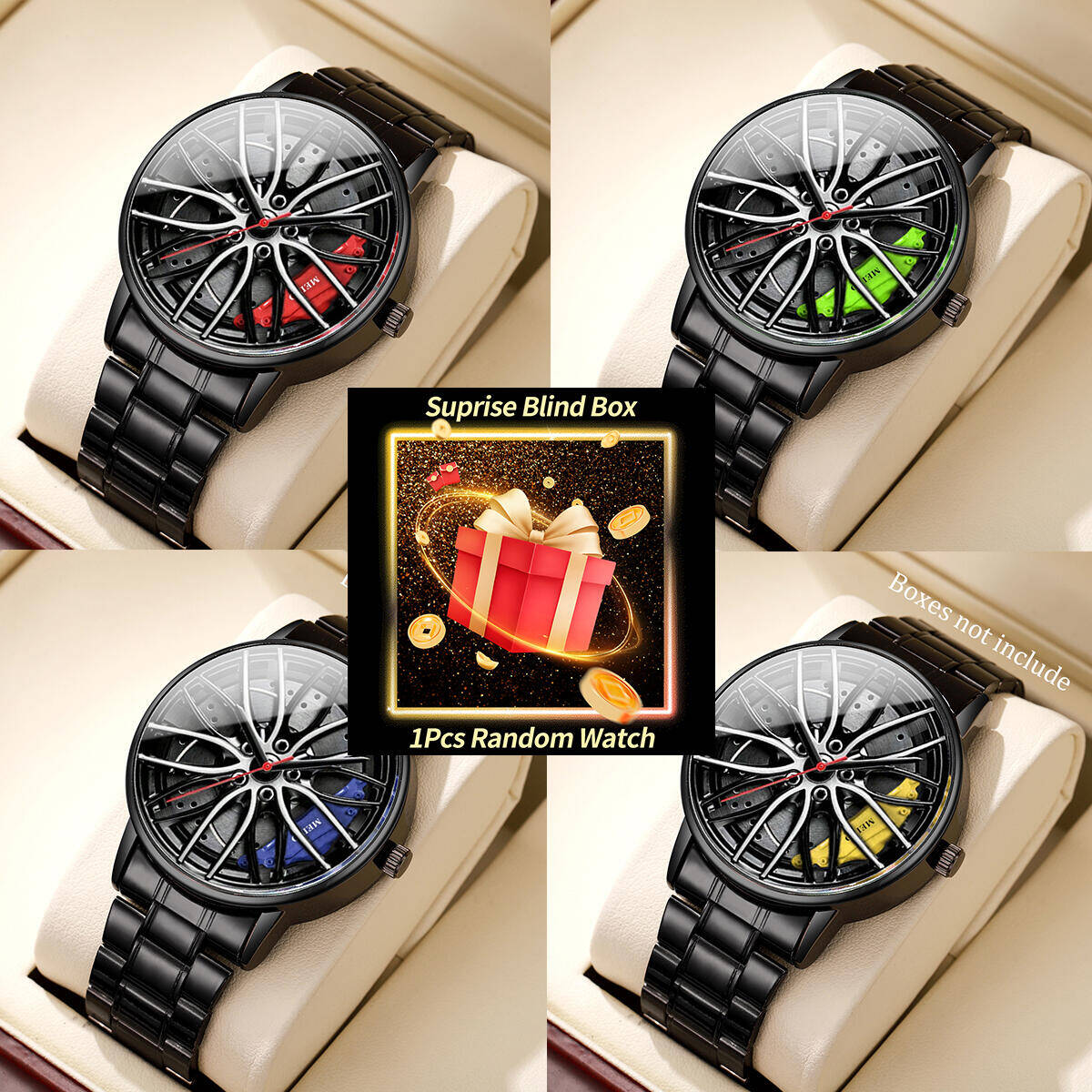 1PC Surprise Mystery Watch Bli - Men'S Fashion Box recension och pris