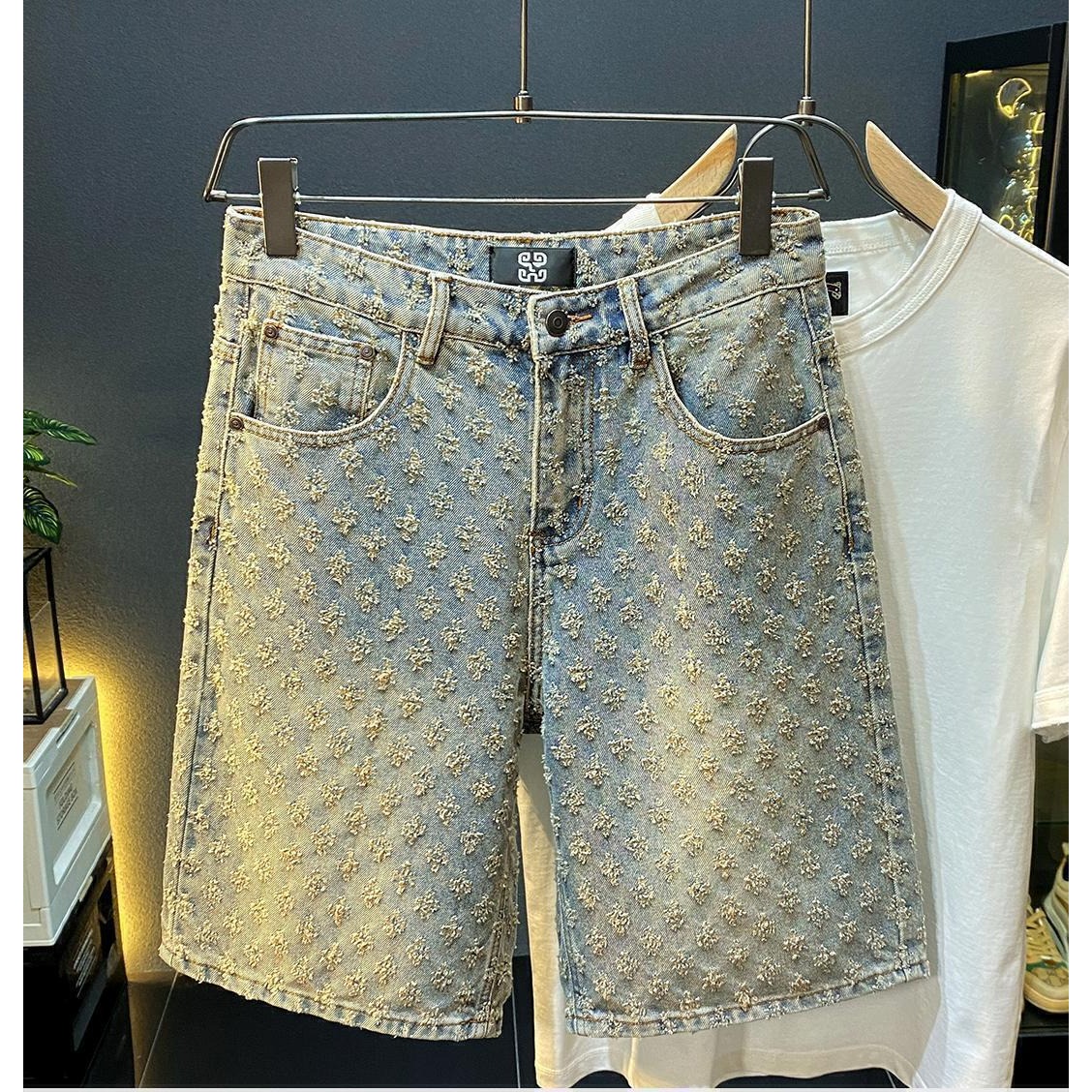 Summer High Street Denim Short - Men Fashion Jeans recension och pris