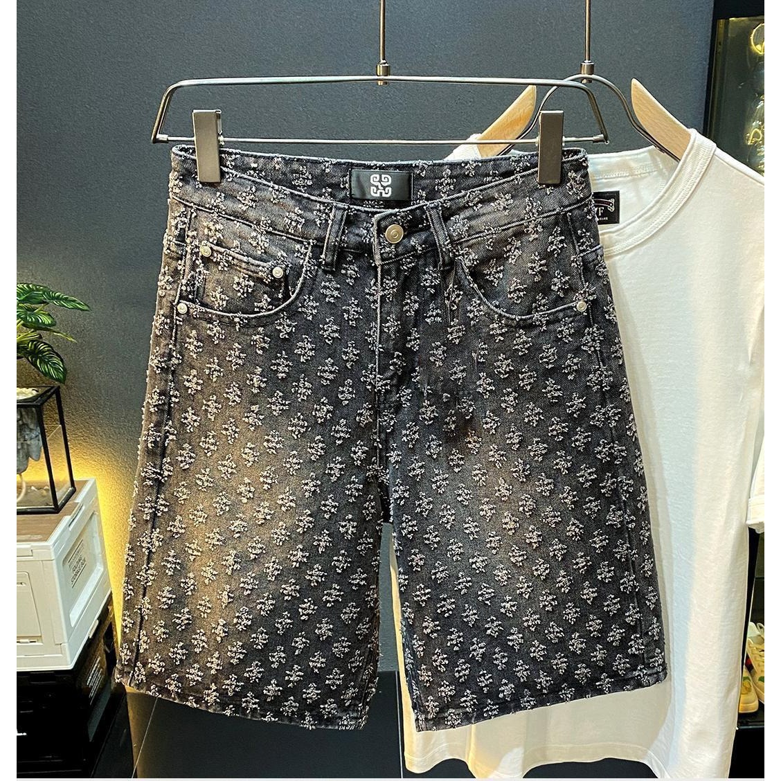 Summer High Street Denim Short - Men Fashion Jeans recension och pris