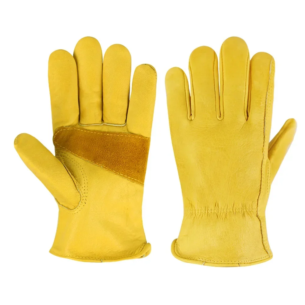 Leather Work Safe Gloves for G - Driving Gloves Leather recension och pris