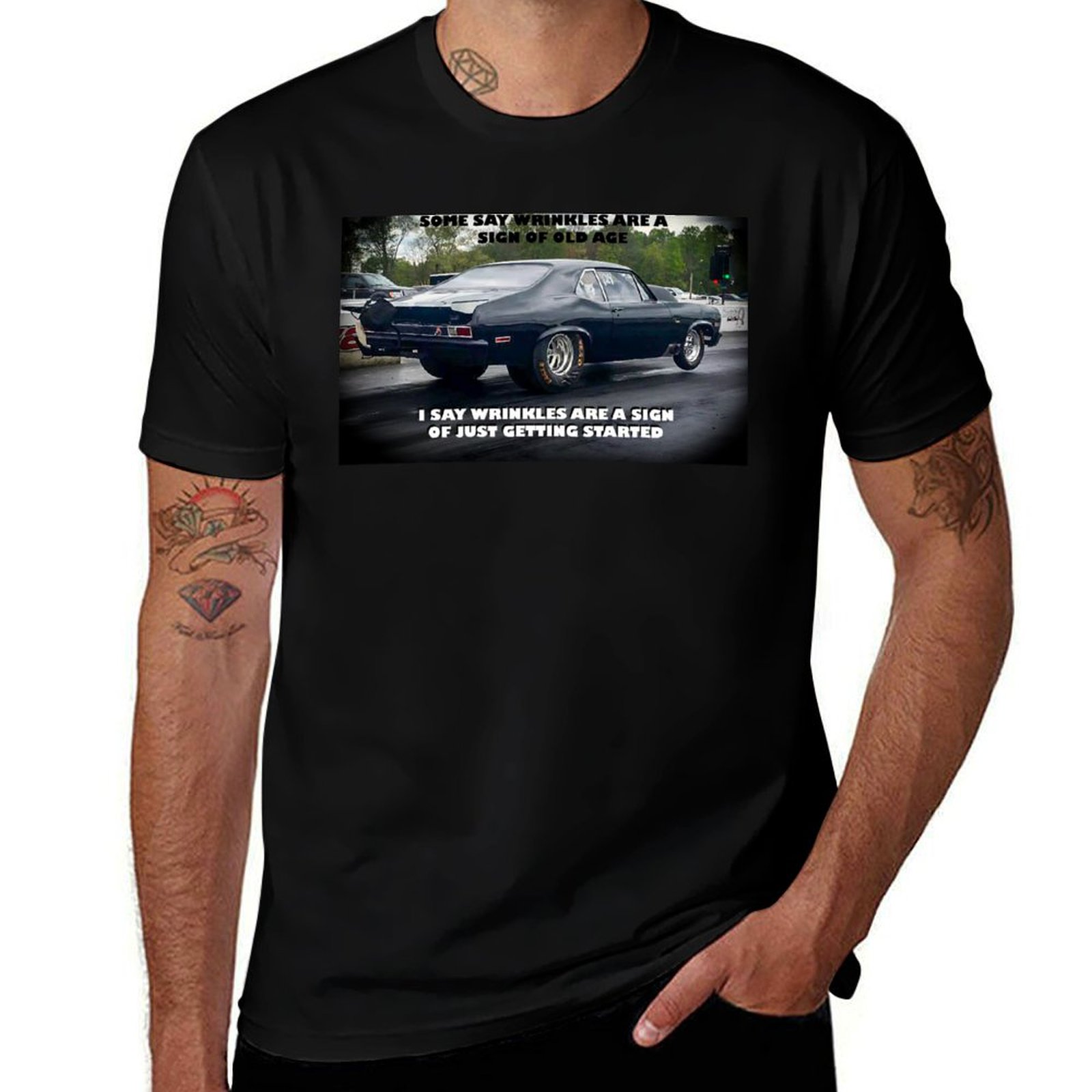 Blacktop Outlaw Nova T-Shirt F - Men'S Fashion Nova Shirts recension och pris