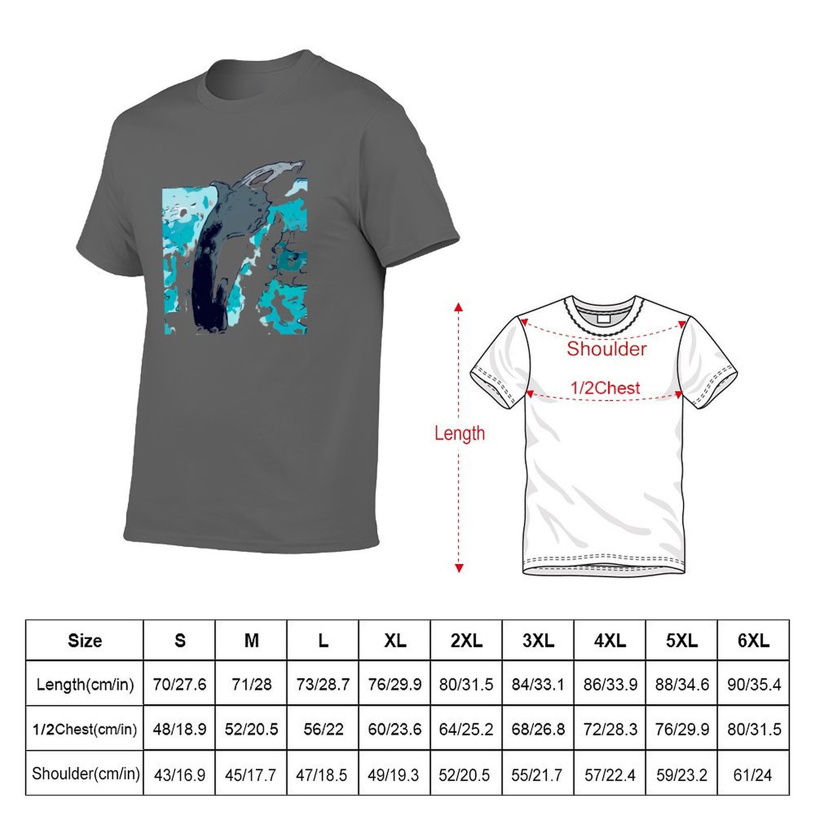 Nova Scotia Whale 2 T-Shirt Ca - Men'S Fashion Nova Shirts recension och pris