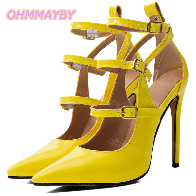 Women Hollow Stiletto Pumps Ye - Men Fashion Kids recension och pris
