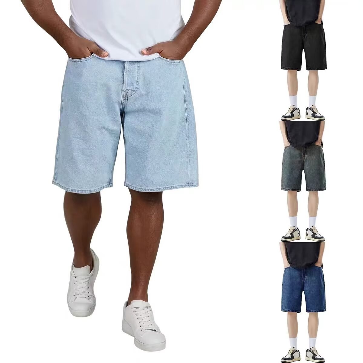 2026 New Korean Style Vintage  - Men Fashion Jeans recension och pris
