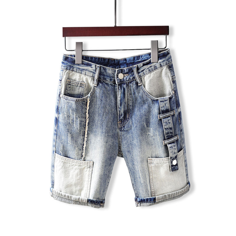 Men's Short Jeans Pants with P - Men Fashion Jeans recension och pris