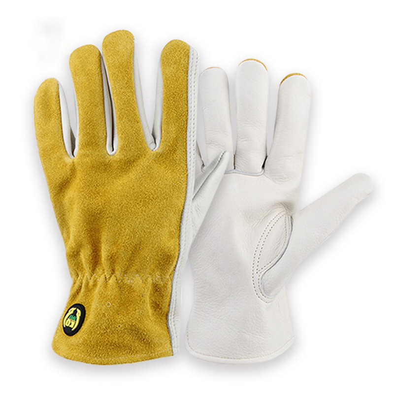 Leather Safety Work Gloves Gar - Driving Gloves Leather recension och pris