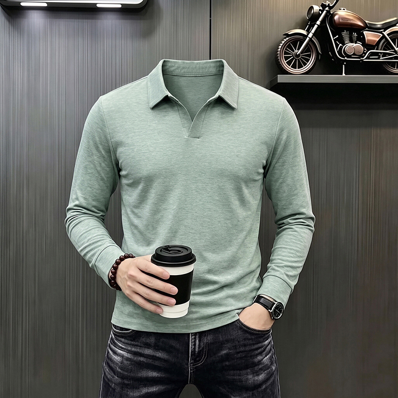 Men's Business Casual Long Sle - Men Fashion Upper recension och pris