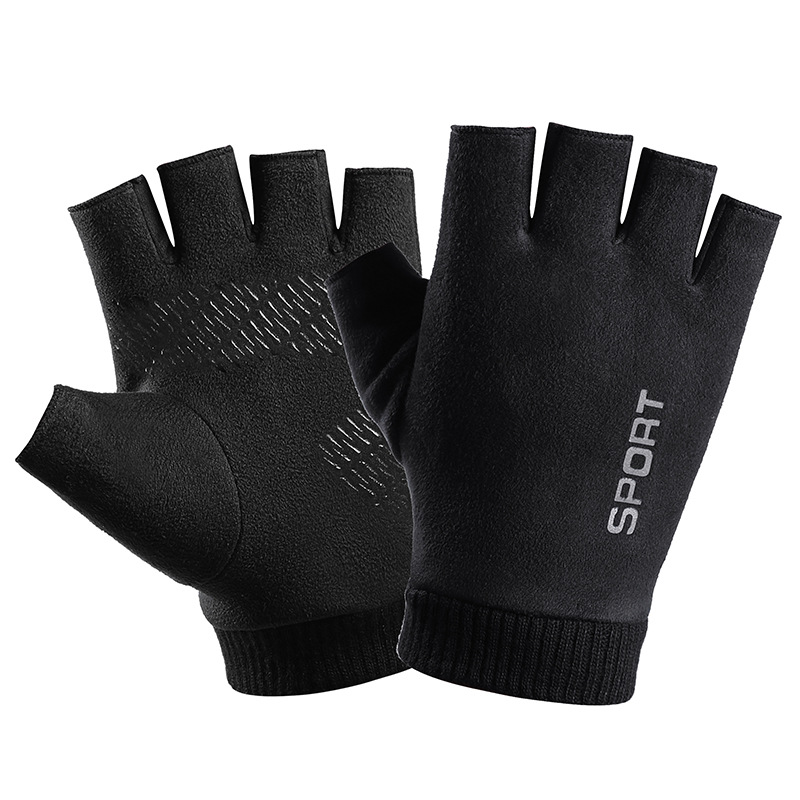 Men Winter Suede Leather Plush - Driving Gloves Leather recension och pris