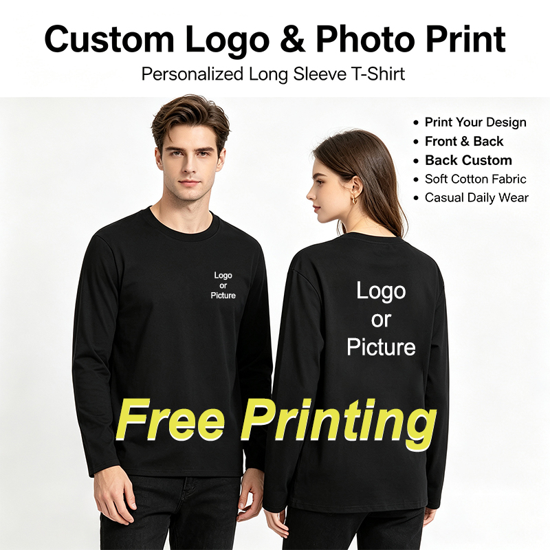 Customized Cotton Long Sleeve  - Men Fashion Upper recension och pris